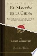 libro El Mantón De La China