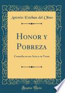 libro Honor Y Pobreza