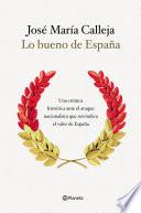 libro Lo Bueno De España