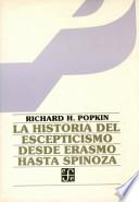 libro La Historia Del Escepticismo Desde Erasmo Hasta Spinoza